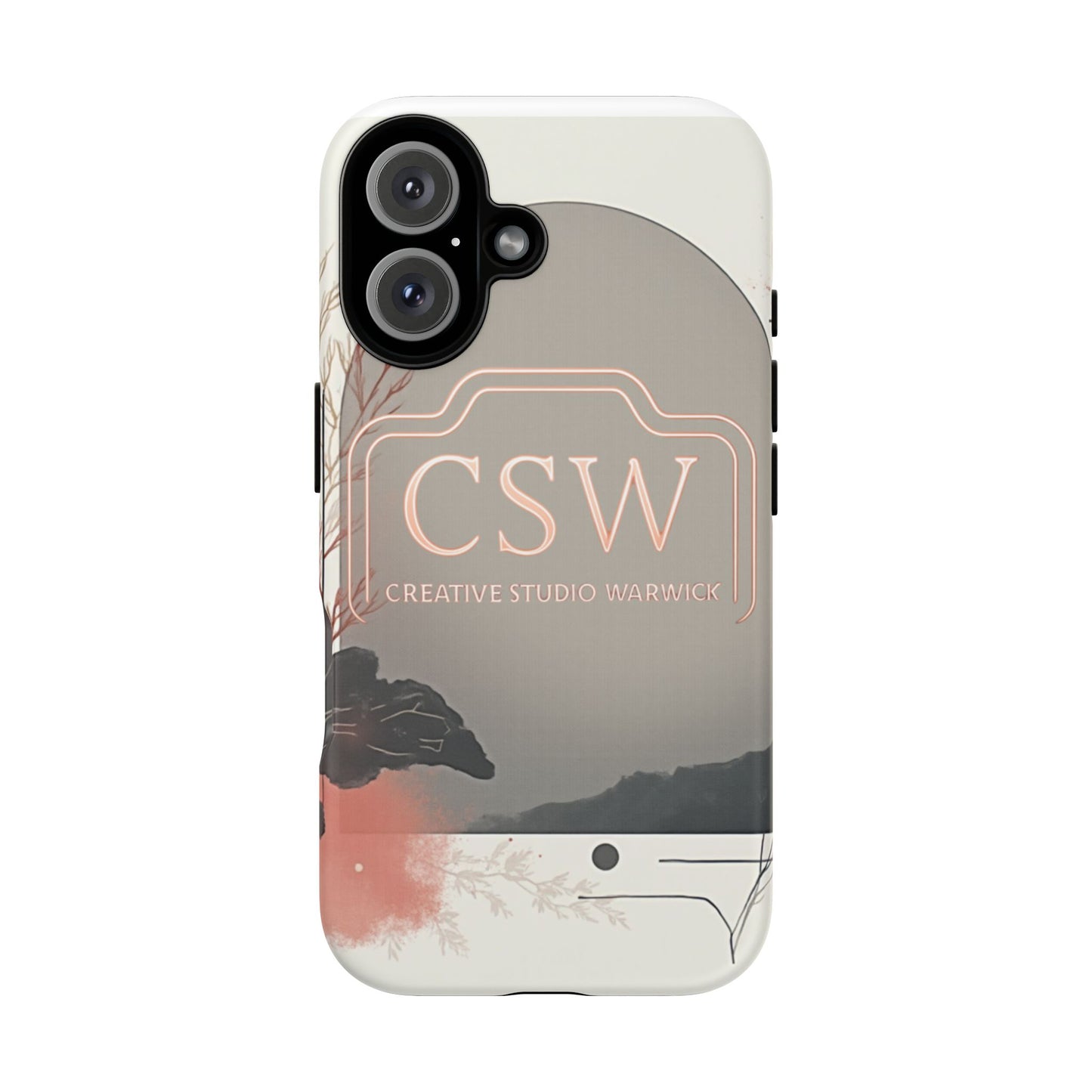Tough Case — CSW Monogram Floral Protective Phone Case