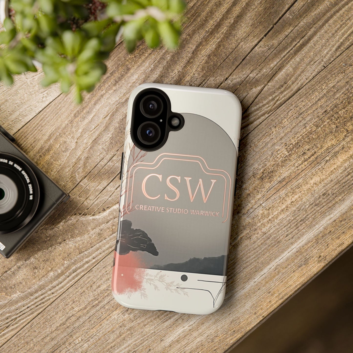Tough Case — CSW Monogram Floral Protective Phone Case