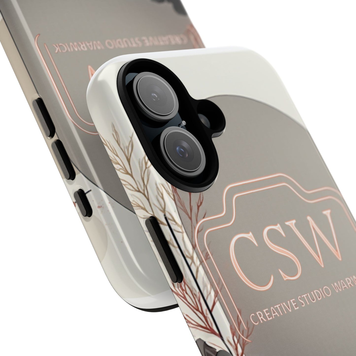 Tough Case — CSW Monogram Floral Protective Phone Case