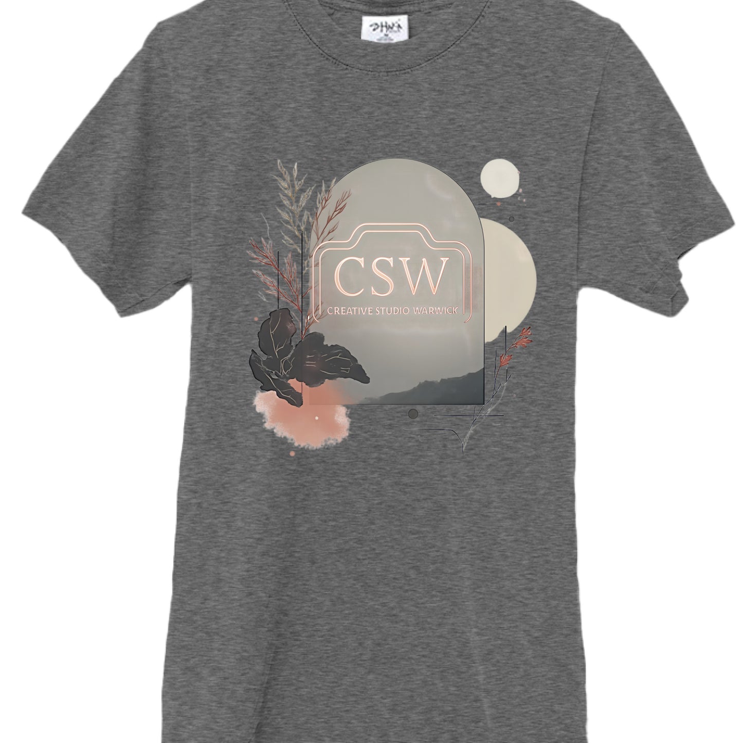 Charcoal Grey Heather - FRONT